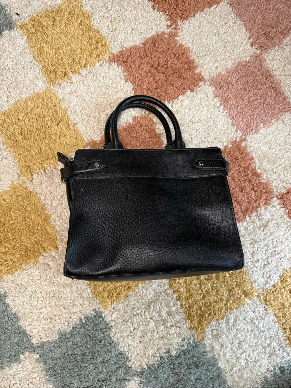 Kate Spade New York Black Leather Satchel